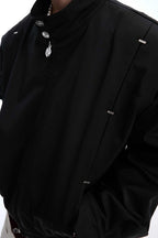 Studded Spine Harrington Jacket