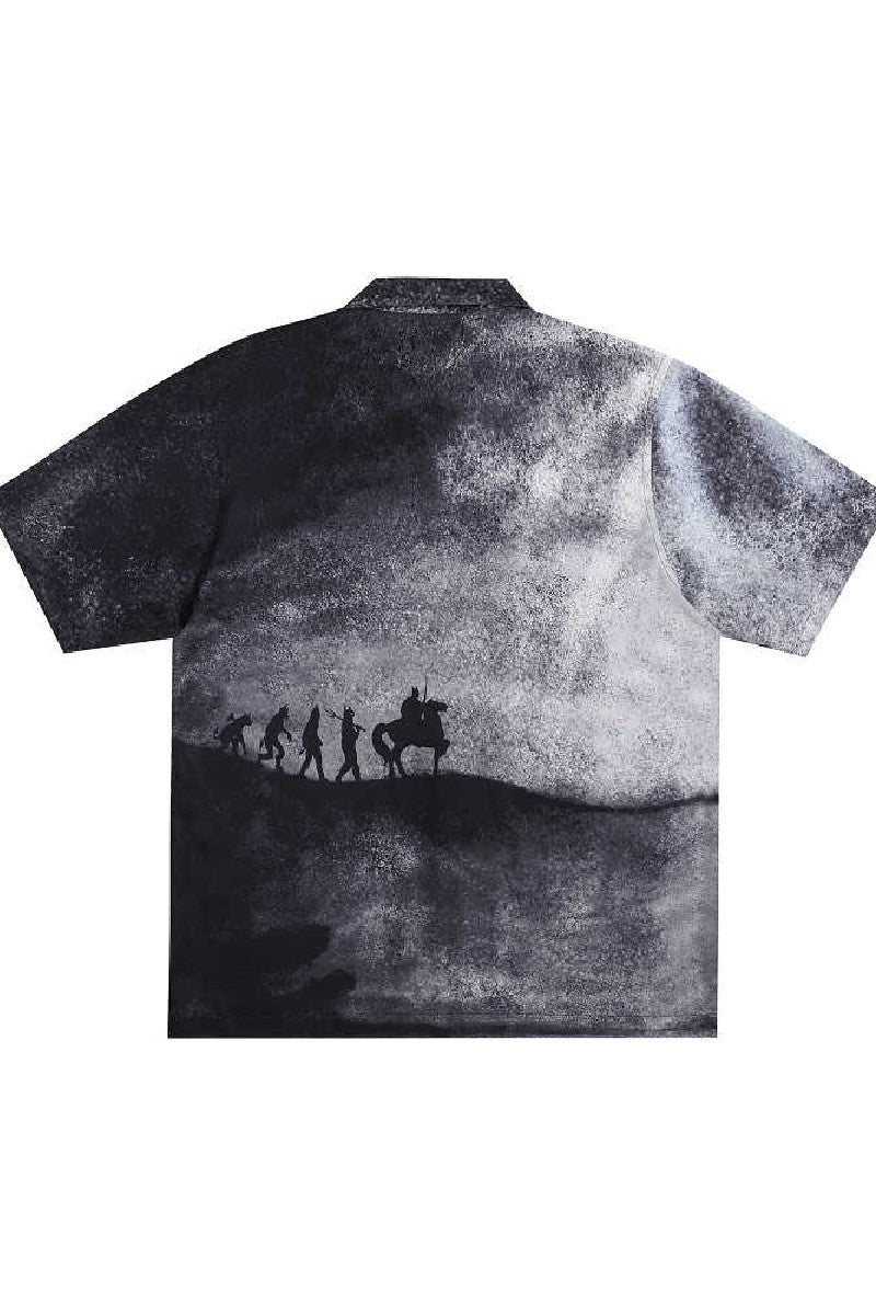 Desert Graffiti Portrait Shirt