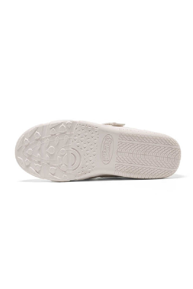 Pearl White Mary Jane Trainers