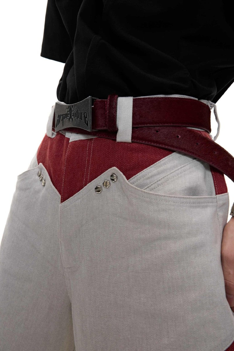 Deconstructed Banana Cargo Pants