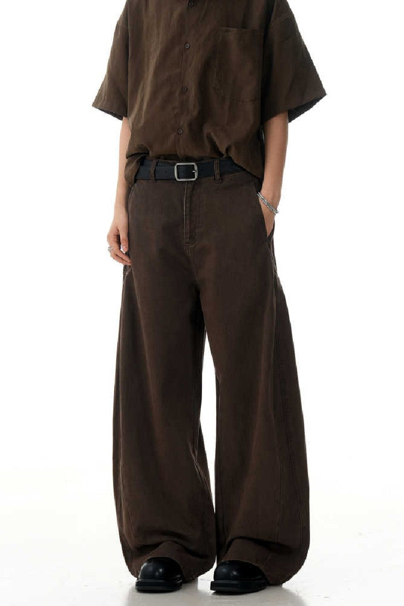 Brown Blade Banana Pants