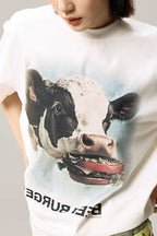 Cow Burger Graphic Tee