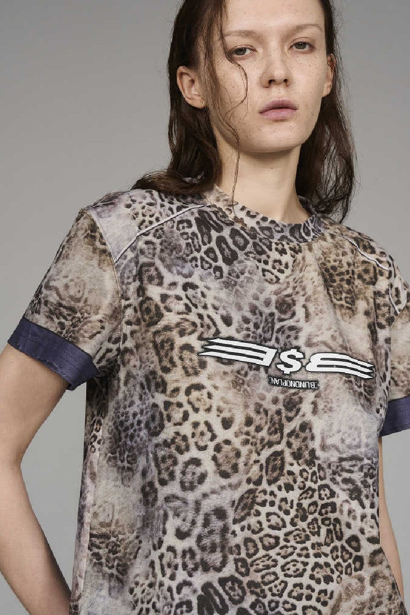 Leopard Print Graphic Tee