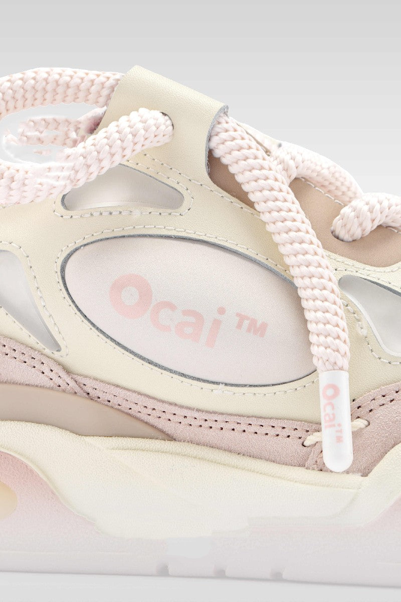 Smog Pink Retro Skate Sneakers