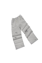 Snow Wash Ripped Jeans