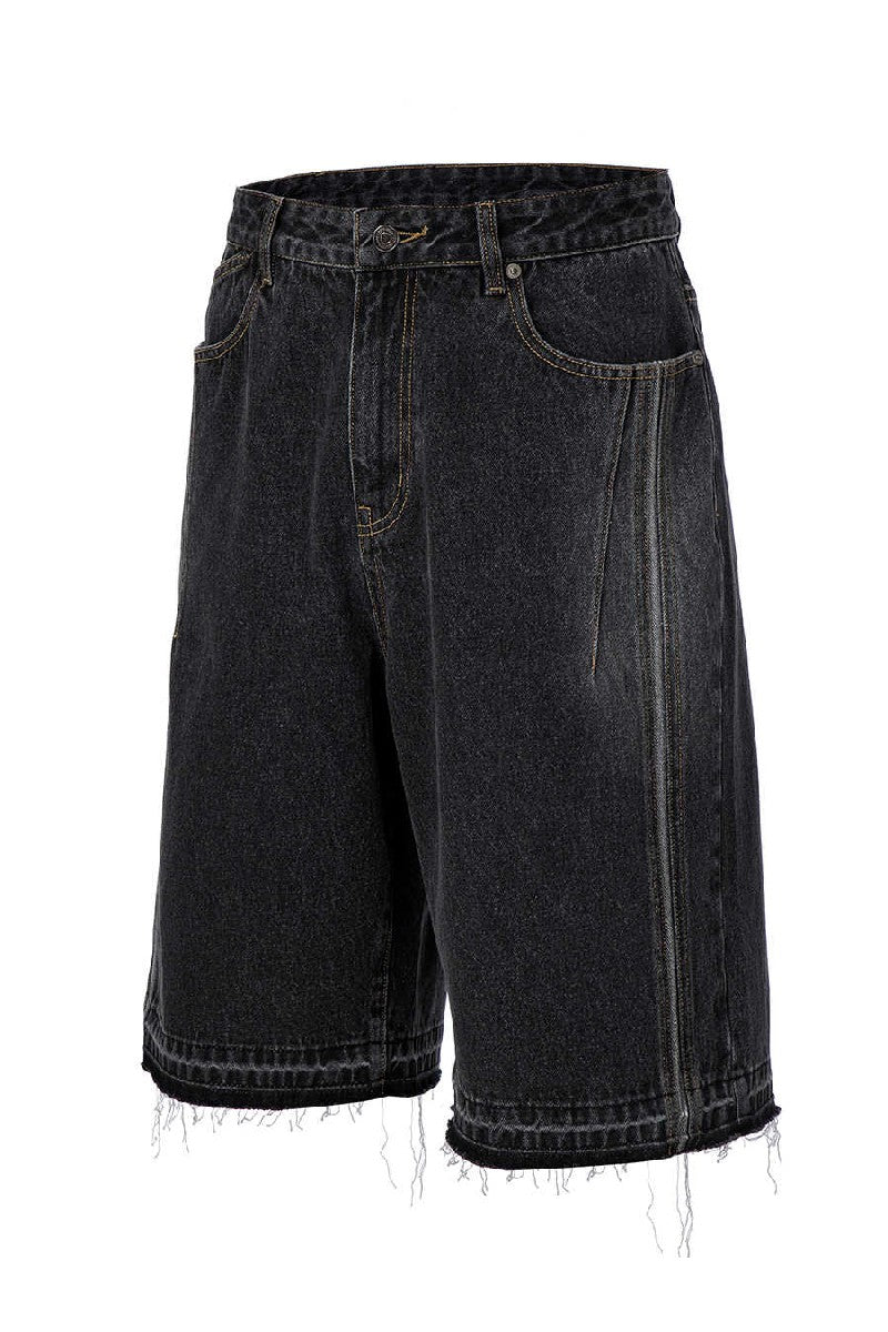Washed Distressed Jorts