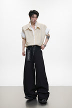 Layered Stripe Oxford Shirt