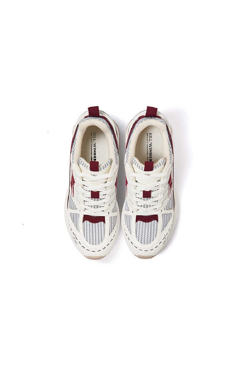 Retro Red Dad Sneakers