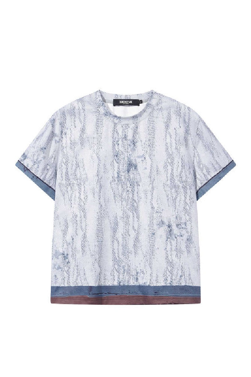 Snakeskin Print T-Shirt