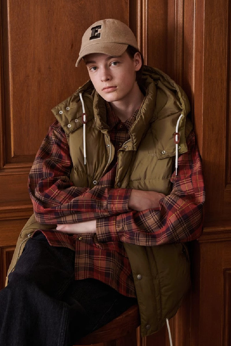 Red Checkered Casual Jacket