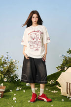 Handdrawn Dog Loose Tee