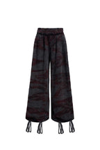 Distressed Tiger Stripe Sweatpants