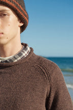 Wool Blend Vintage Ribbed Sweater