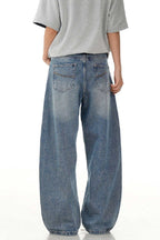 Washed Blue Blade Jeans