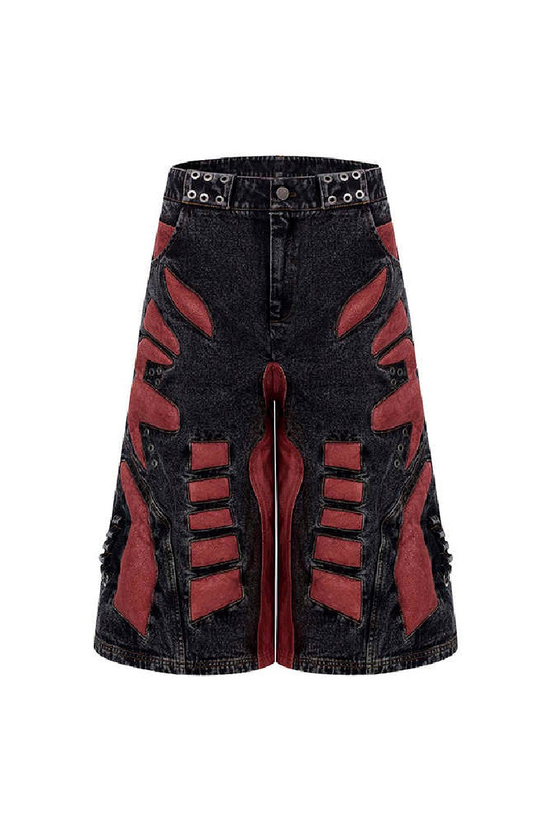 国内未入荷 STARTEXCEEDEND - 3D Skeleton Denim Shorts 3D Skeleton Jorts – Copping Zone