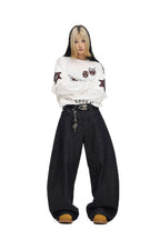 Dark Wash Wide Leg Jeans