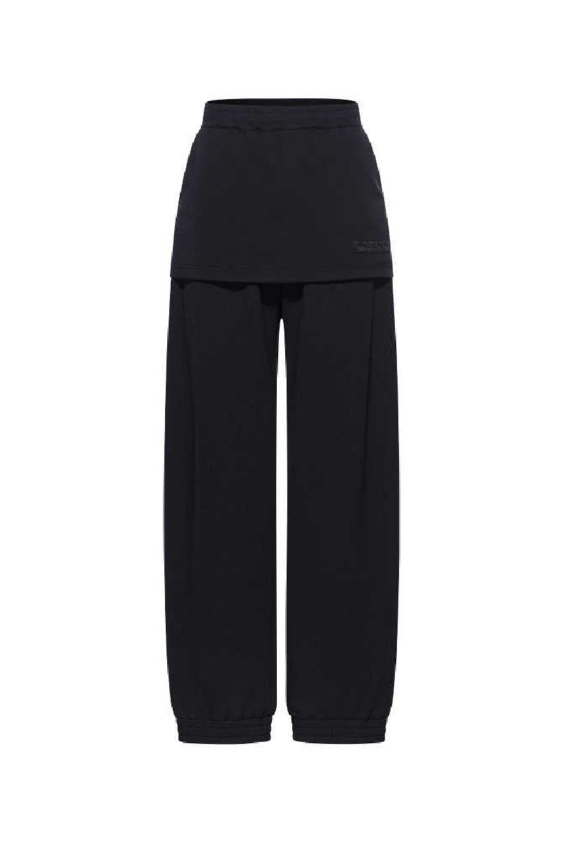 Layered Jogger Sweatpants