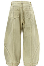 Patchwork Blade Baggy Jeans