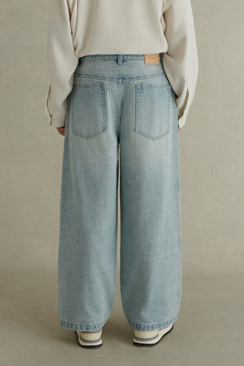 Vintage Loose Fit Straight Jeans