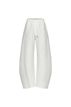Dual Tone Curved Sweatpants