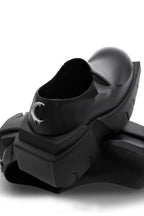 Chunky Devil Horn Derby Shoes