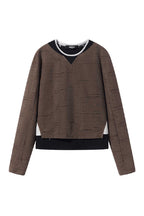 Layered Texture Long Sleeve Tee
