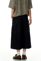 Raw Denim Cargo Jorts