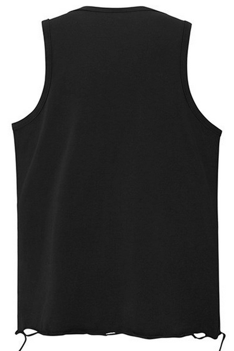 Layered Distressed Cotton Tank