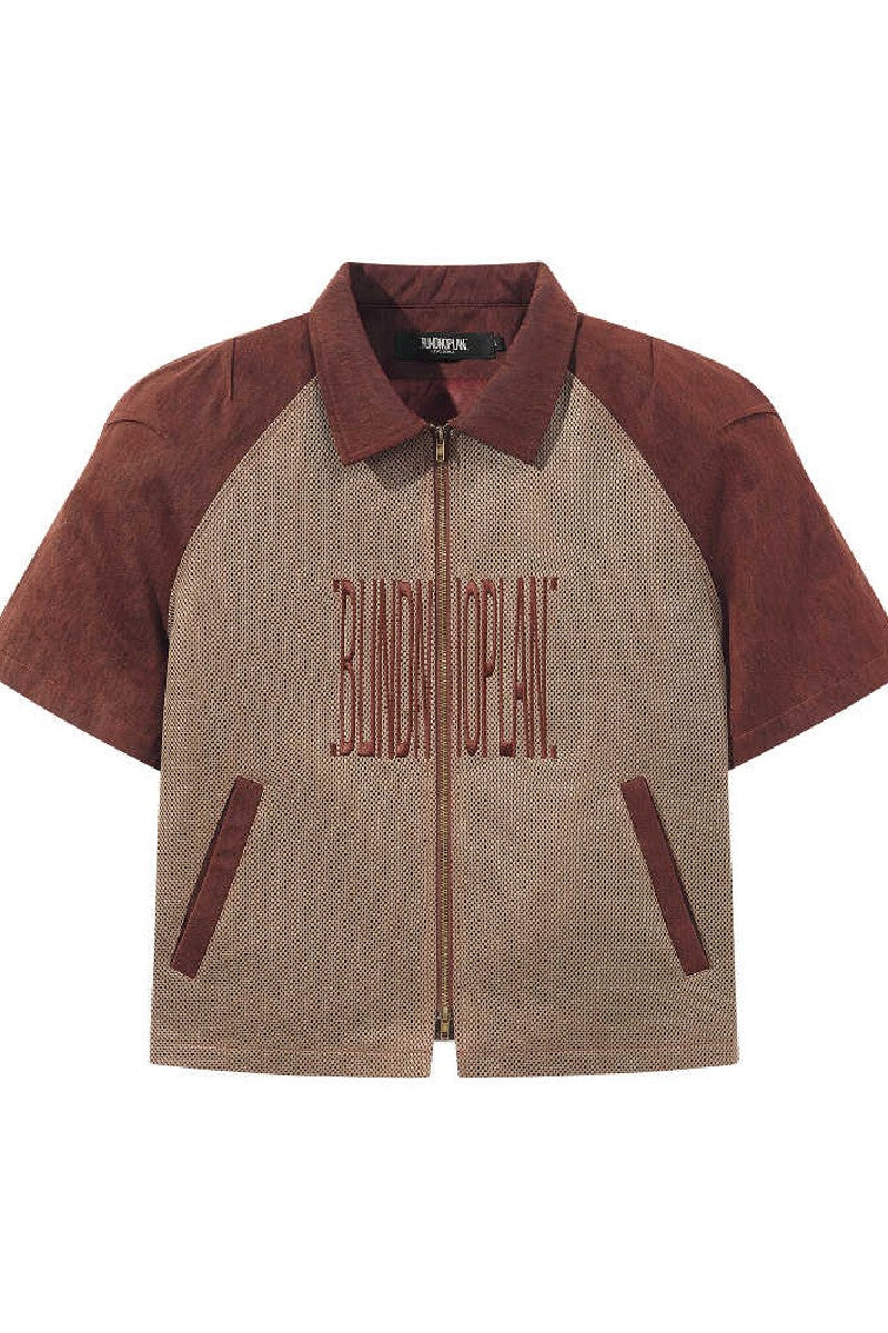 Padded Layered Short Sleeve Shirt