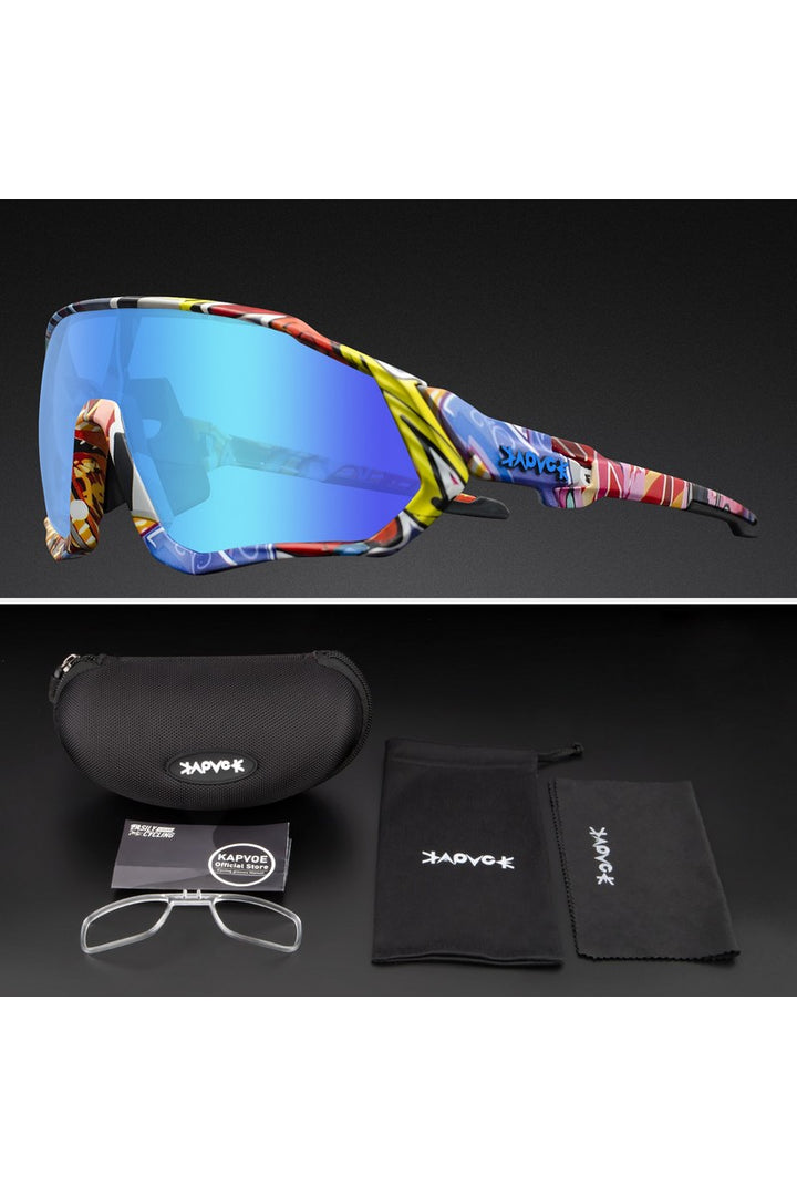 Single Lens Cycling Sunglasses