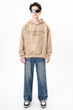 Retro Strap Loose Jeans