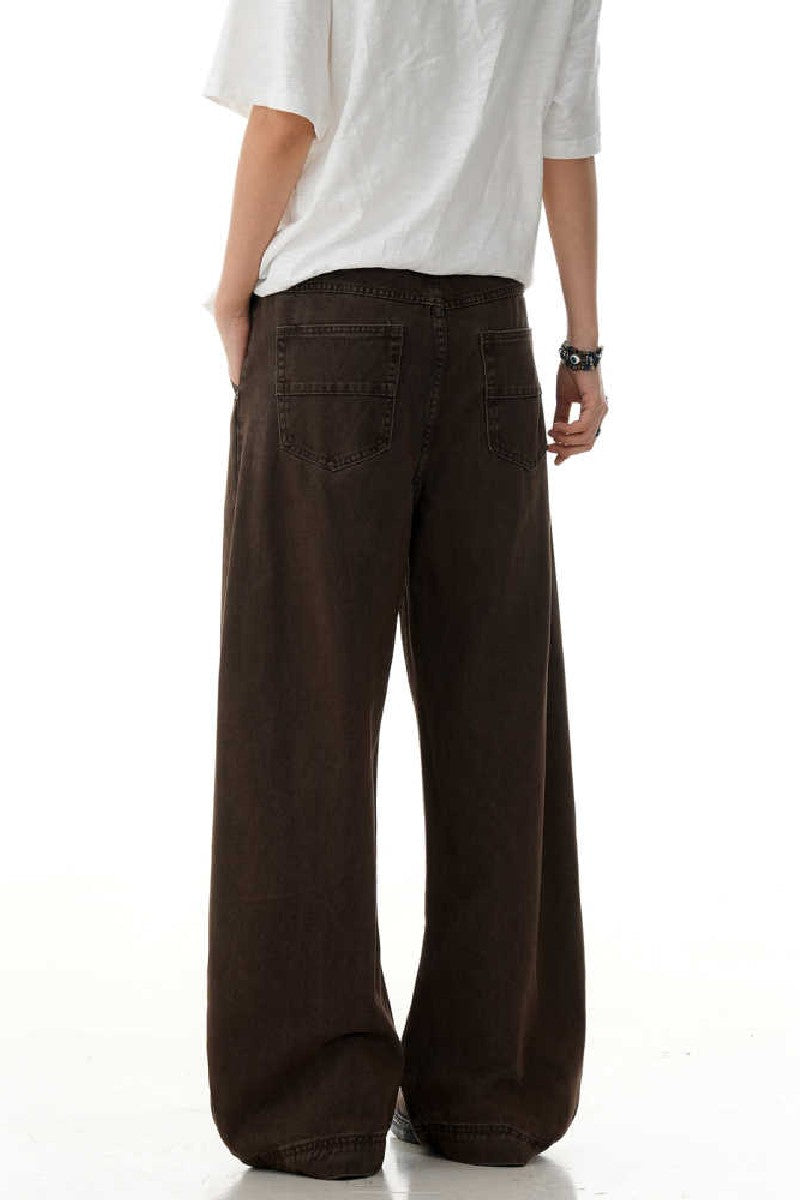 Mahogany Blade Deconstructed Jeans