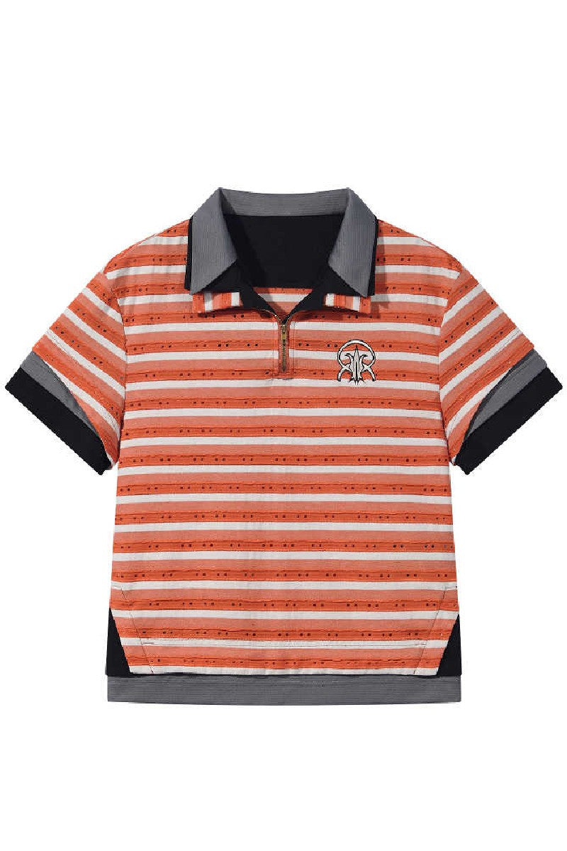Triple Panel Polo Shirt