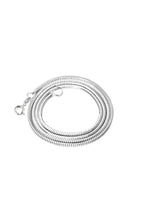 Box Chain Silver Necklace