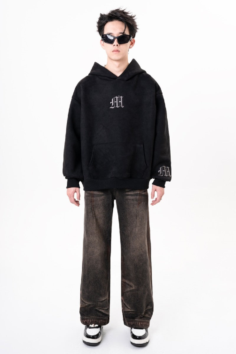 Retro Washed Flared Jeans