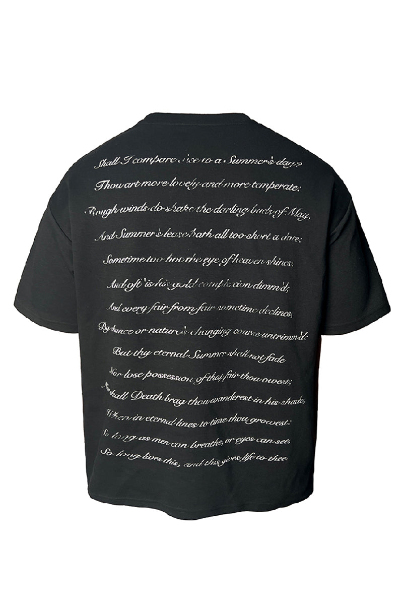 Shakespeare Poetry Island Cotton Tee