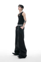 Tailored Straight Leg Trousers