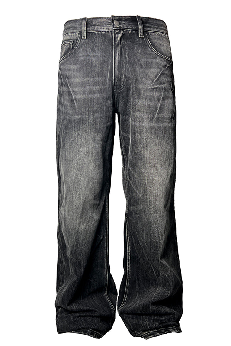 Flash Whisker Washed Flared Jeans - JCAESAR – Copping Zone