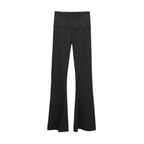 Streamlined Black Athletic Flares