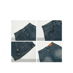 Retro Strap Loose Jeans