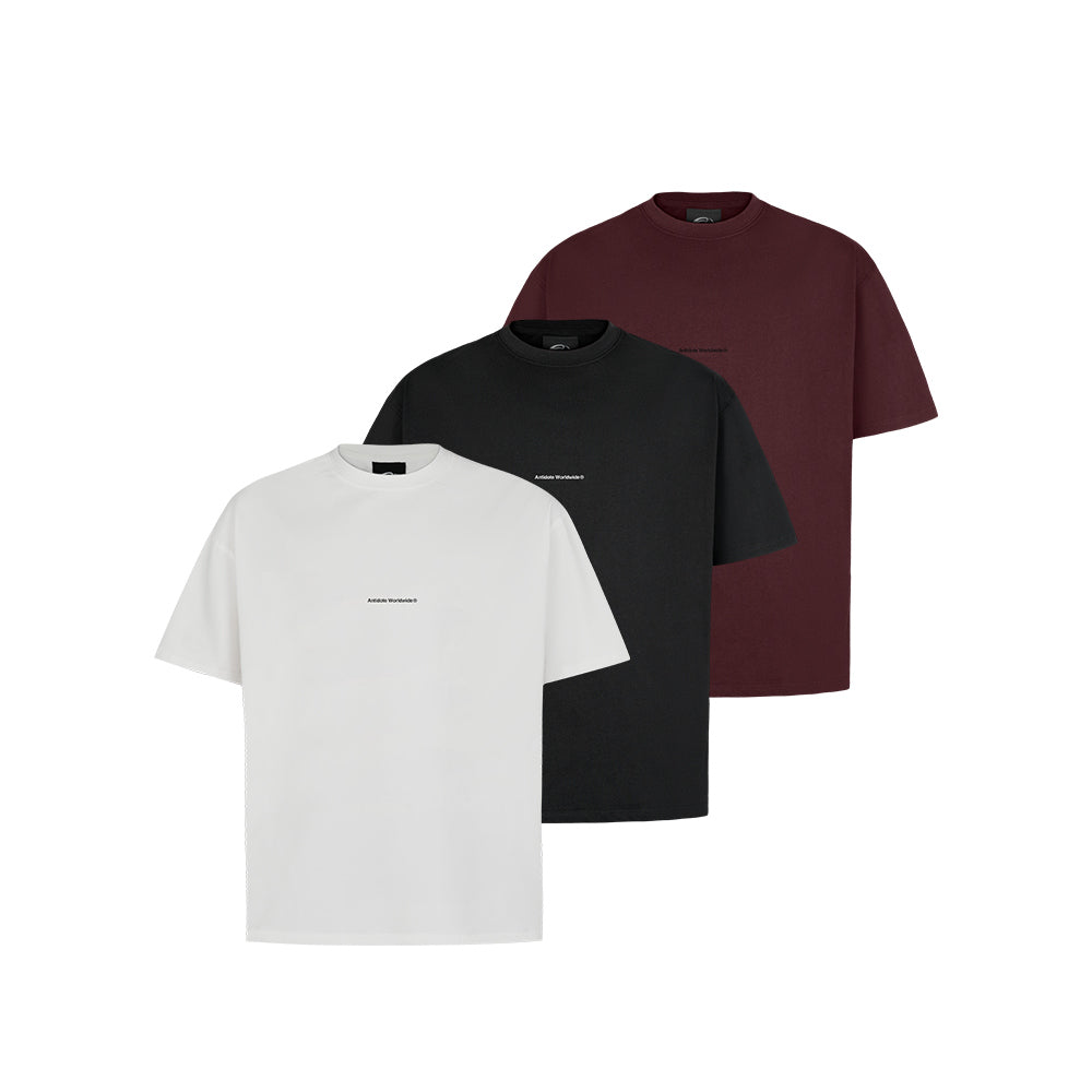 Minimalist Letter Print Tee