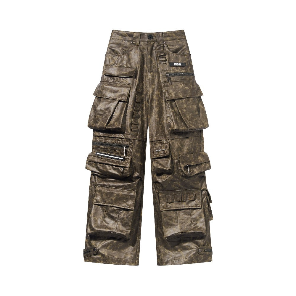 Heavy Craft Embroidered Cargo Pants
