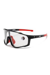 Black And Red Frame Color Changing Lenses