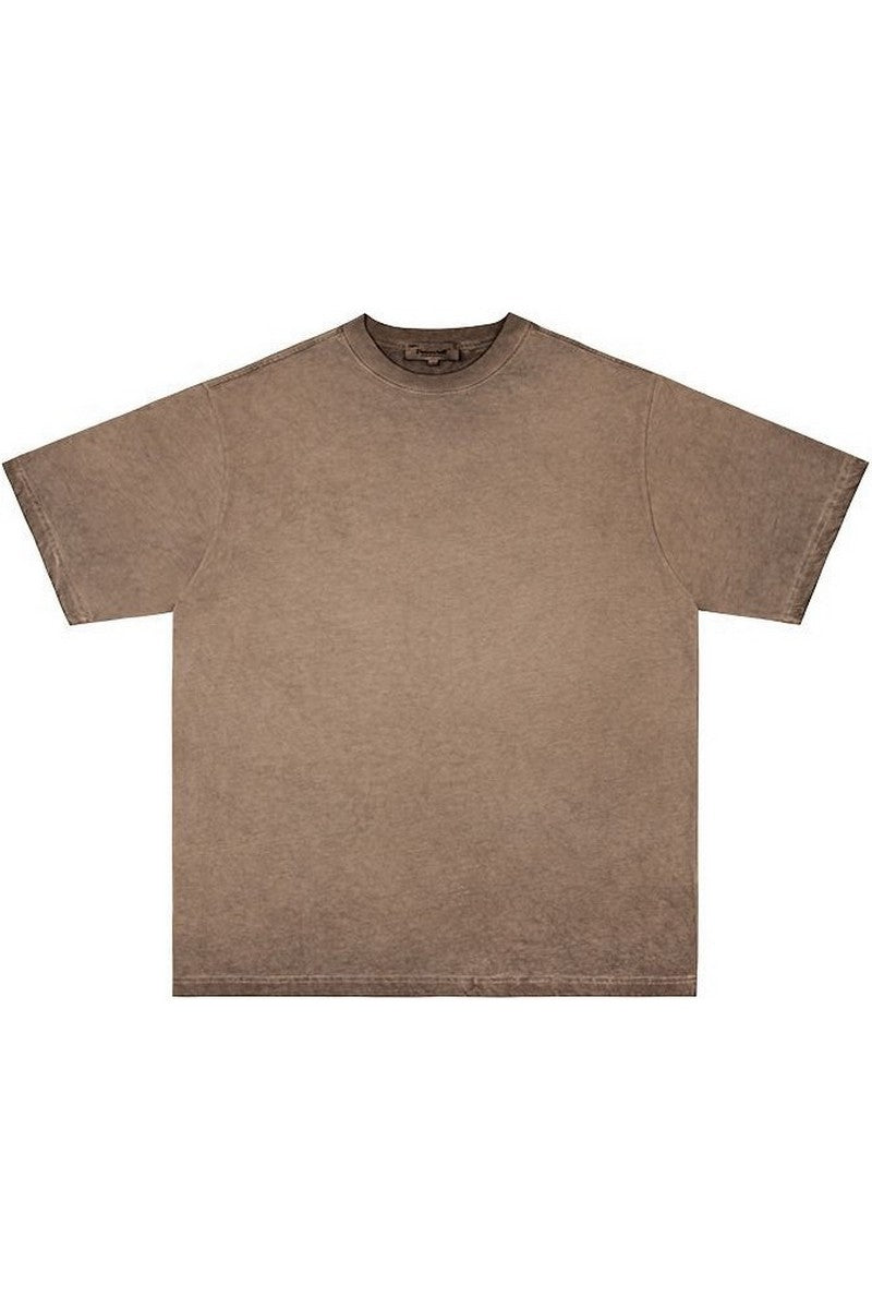 Vintage Washed Plain T-Shirt