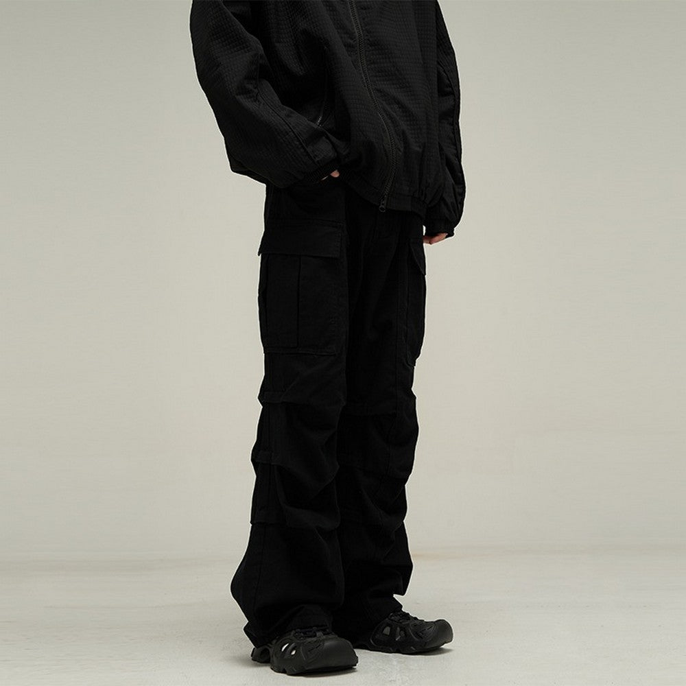 Pleated Oversized Trousers