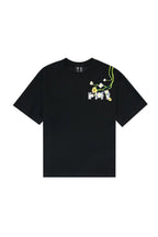 Embroidered Flowers Logo Tee