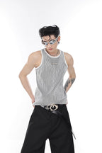 Knitted Vest Tee