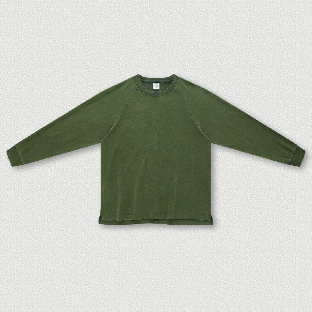 Raglan Sleeve Vintage Crew