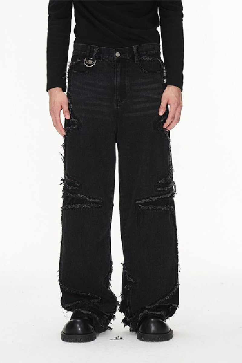 Heavy Distressed Jeans