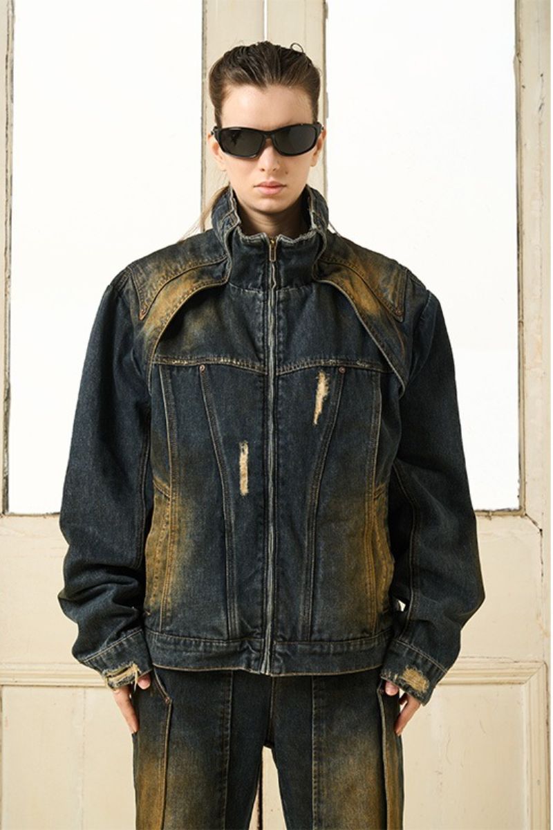 Washed Loose Denim Jacket